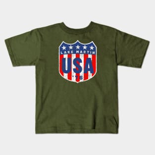 Lake Martin USA 76 Kids T-Shirt